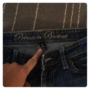 Gap premium bootcut jeans